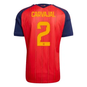Camiseta España Daniel Carvajal 2 Local Mundial 2026
