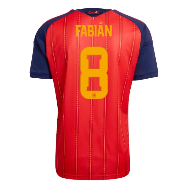 Camiseta España Fabián Ruiz 8 Local Mundial 2026