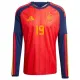 Camiseta España Lamine Yamal 19 Local Mundial 2026 Manga Larga