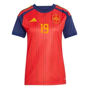 Camiseta España Lamine Yamal 19 Local Mundial 2026 Mujer