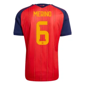Camiseta España Merino 6 Local Mundial 2026