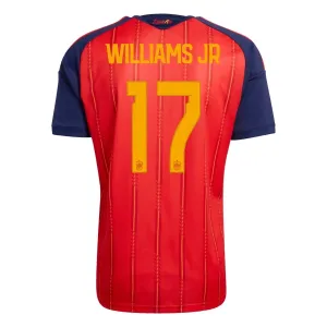 Camiseta España Williams JR 17 Local Mundial 2026