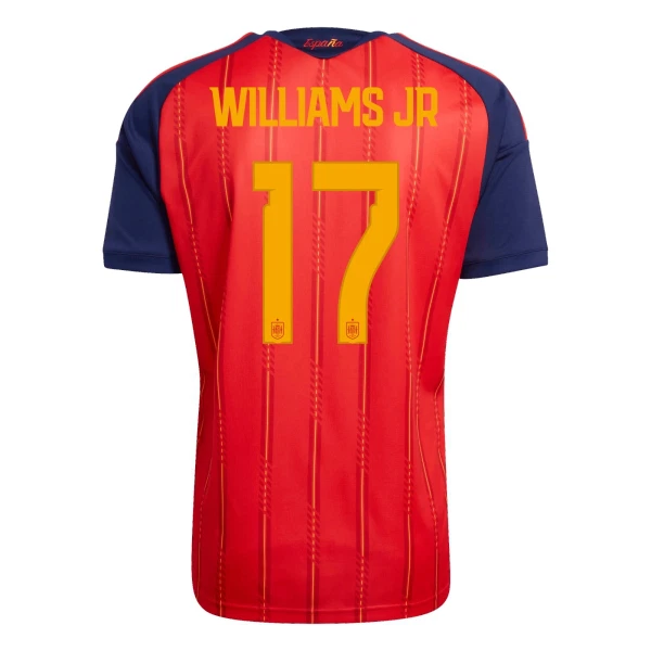 Camiseta España Williams JR 17 Local Mundial 2026