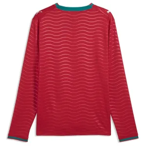 Camiseta Portugal Local Mundial 2026 Manga Larga