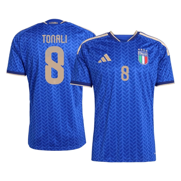 Camiseta Italia Tonali 8 Local Mundial 2026