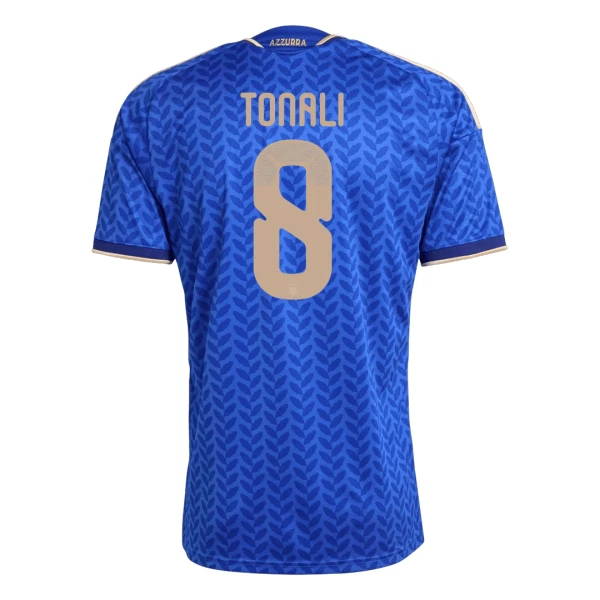 Camiseta Italia Tonali 8 Local Mundial 2026