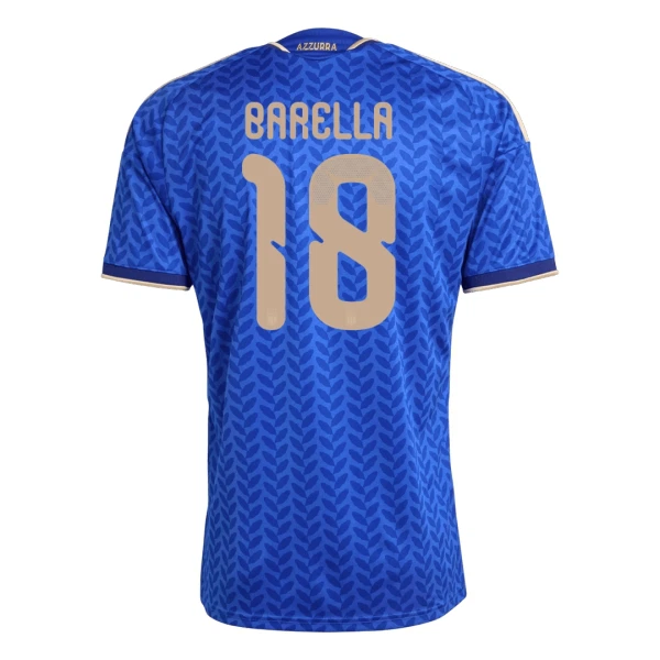 Conjunto Italia Nicolò Barella 18 Local Mundial 2026 Niño