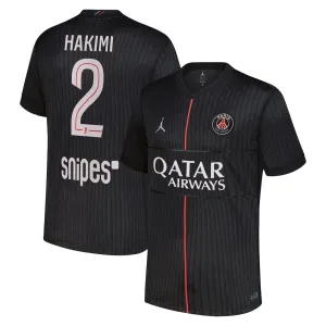 Camiseta PSG Achraf Hakimi 2 Cuarta Equipación 2025/2026 Jordan
