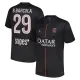 Camiseta PSG B. Barcola 29 Cuarta Equipación 2025/2026 Jordan