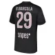 Camiseta PSG B. Barcola 29 Cuarta Equipación 2025/2026 Jordan
