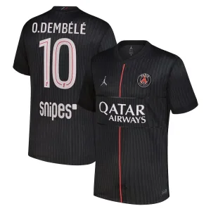Camiseta PSG Ousmane Dembélé 10 Cuarta Equipación 2025/2026 Jordan