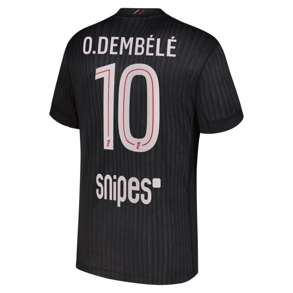 Camiseta PSG Ousmane Dembélé 10 Cuarta Equipación 2025/2026 Jordan