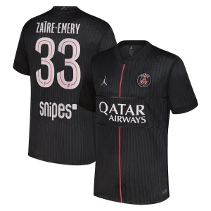 Camiseta PSG Zaire-Emery 33 Cuarta Equipación 2025/2026 Jordan