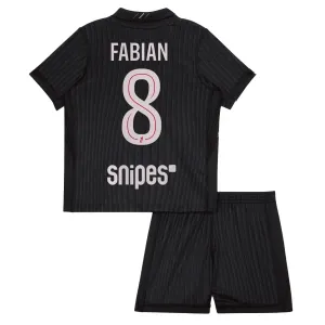 Conjunto PSG Fabián Ruiz 8 Cuarta Equipación 2025/2026 Jordan Niño