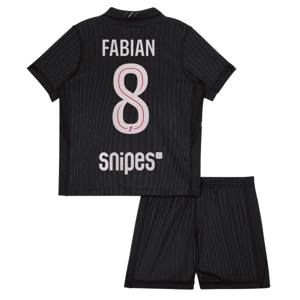 Conjunto PSG Fabián Ruiz 8 Cuarta Equipación 2025/2026 Jordan Niño