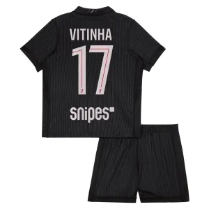 Conjunto PSG Vitinha 17 Cuarta Equipación 2025/2026 Jordan Niño