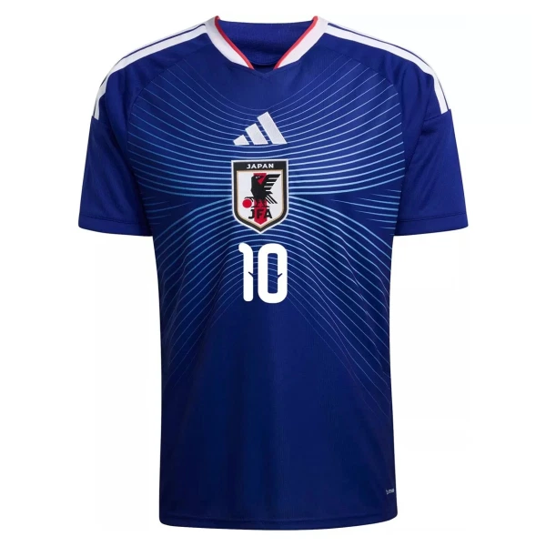 Camiseta Japón Kubo 10 Local Mundial 2026