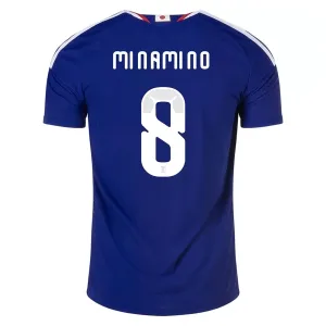 Camiseta Japón Minamino 8 Local Mundial 2026