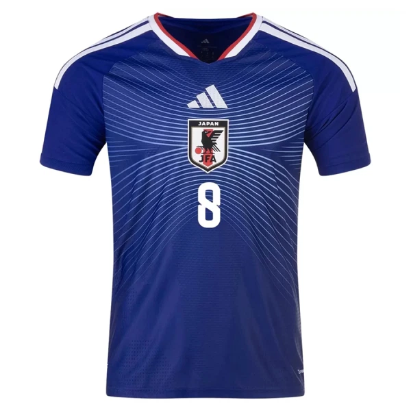 Camiseta Japón Minamino 8 Local Mundial 2026