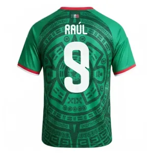 Camiseta México Raul 9 Local Mundial 2026