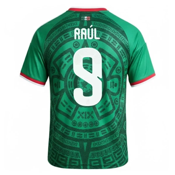 Camiseta México Raul 9 Local Mundial 2026