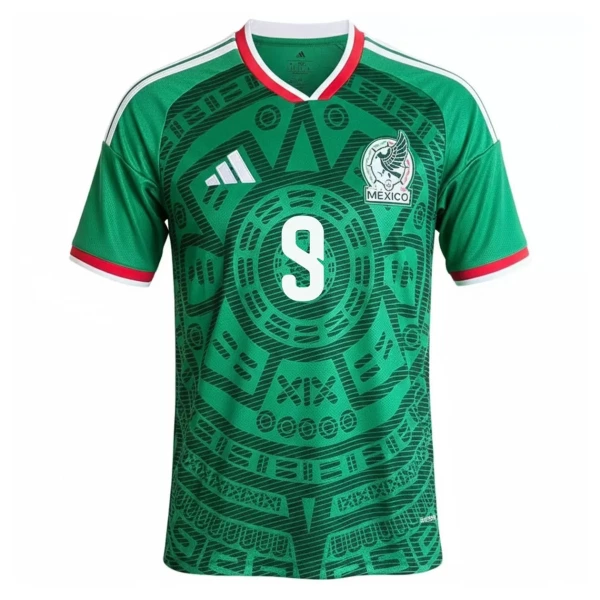 Camiseta México Raul 9 Local Mundial 2026