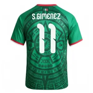 Camiseta México S.Gimenez 11 Local Mundial 2026