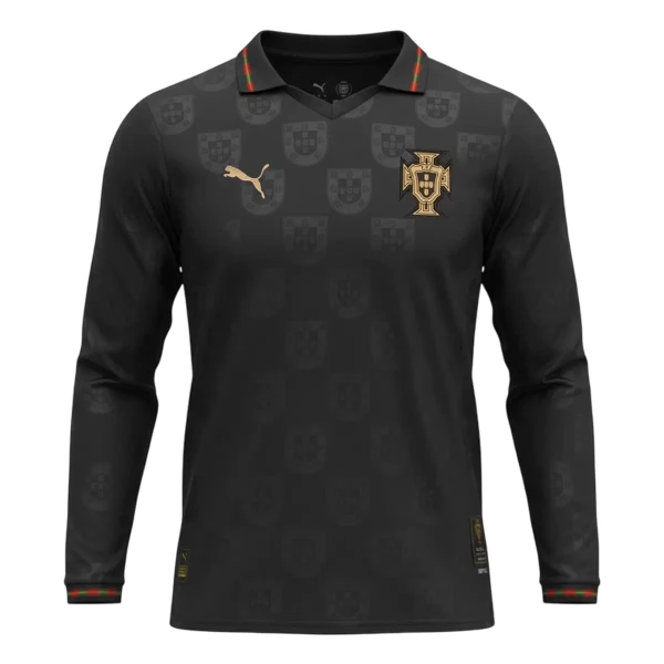 Camiseta Portugal Black Panther 2025/2026 Edición Especial Manga Larga