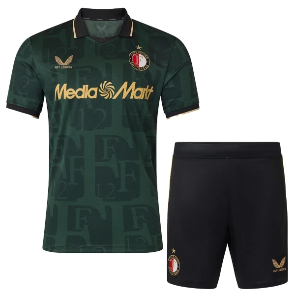 Conjunto Feyenoord Rotterdam Cuarta Equipación 2025/2026 Niño Conjunto Feyenoord Rotterdam Cuarta Equipación 2025/2026 Niño