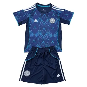 Conjunto Leicester City Visitante 2025/2026 Niño