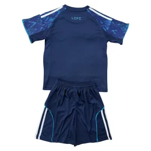 Conjunto Leicester City Visitante 2025/2026 Niño