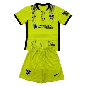 Conjunto Portsmouth Tercera Equipación 2025/2026 Niño