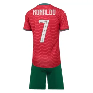 Conjunto Portugal Cristiano Ronaldo 7 Local Mundial 2026 Niño