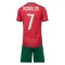 Conjunto Portugal Cristiano Ronaldo 7 Local Mundial 2026 Niño