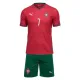 Conjunto Portugal Cristiano Ronaldo 7 Local Mundial 2026 Niño