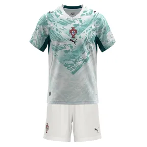 Conjunto Portugal Visitante Mundial 2026 Niño