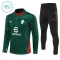 Conjunto de Sudadera 1/4 Zip AC Milan 2025/2026 Niño Verde