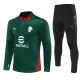 Conjunto de Sudadera 1/4 Zip AC Milan 2025/2026 Verde