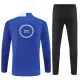 Conjunto de Sudadera 1/4 Zip Chelsea 2025/2026 Azul