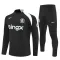Conjunto de Sudadera 1/4 Zip Chelsea 2025/2026 Negro