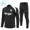 Conjunto de Sudadera 1/4 Zip Chelsea 2025/2026 Niño Negro