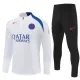 Conjunto de Sudadera 1/4 Zip PSG 2025/2026 Blanco Conjunto de Sudadera 1/4 Zip PSG 2025/2026 Blanco