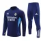 Conjunto de Sudadera 1/4 Zip Real Madrid 2025/2026 Azul marino