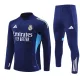 Conjunto de Sudadera 1/4 Zip Real Madrid 2025/2026 Azul marino