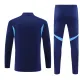 Conjunto de Sudadera 1/4 Zip Real Madrid 2025/2026 Azul marino