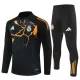 Conjunto de Sudadera 1/4 Zip Real Madrid 2025/2026 Negro
