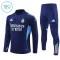 Conjunto de Sudadera 1/4 Zip Real Madrid 2025/2026 Niño Azul marino