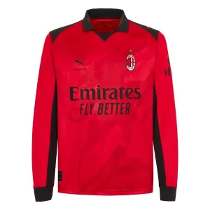 Camiseta AC Milan Cuarta Equipación 2025/2026 Manga Larga