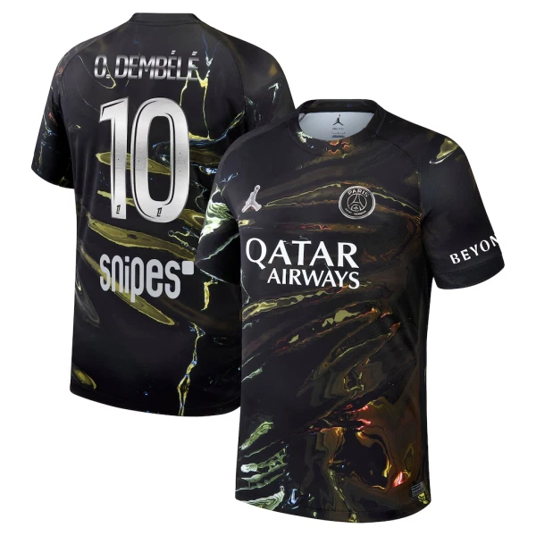 Camiseta PSG Ousmane Dembélé 10 Night 2025/2026