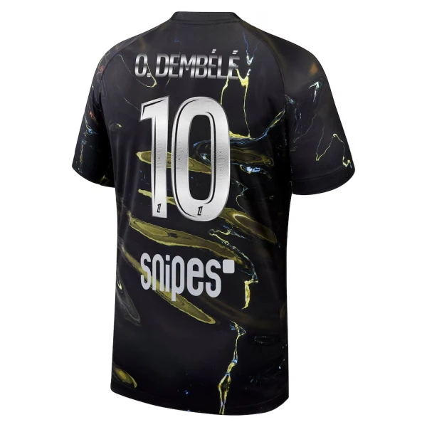 Camiseta PSG Ousmane Dembélé 10 Night 2025/2026